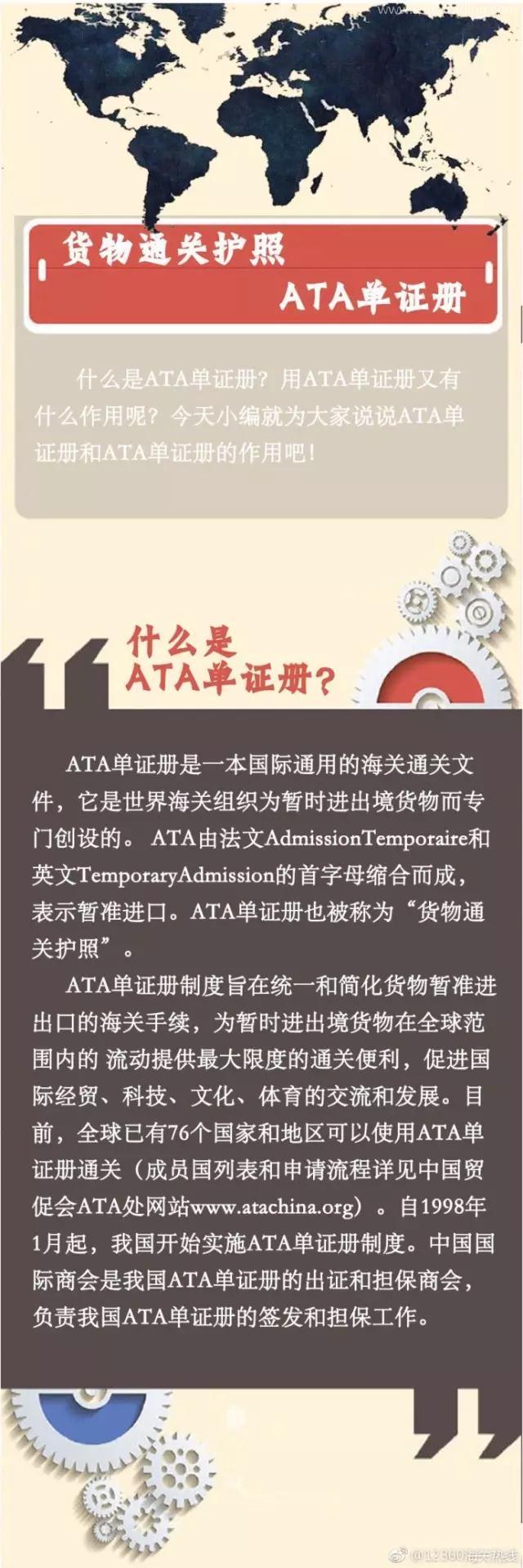 什么是ATA單證冊(cè)？用ATA單證冊(cè)有什么作用呢？